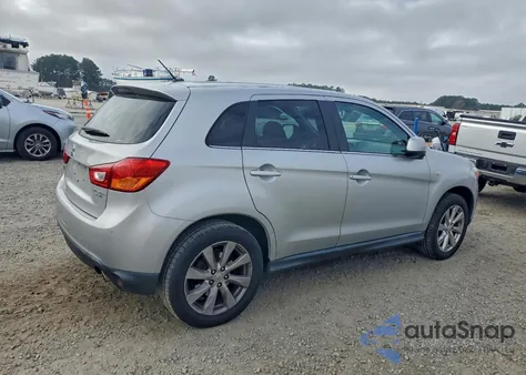 2015 Mitsubishi Outlander Sport Se from USA, damaged, VIN 4A4AR4AUXFE024720